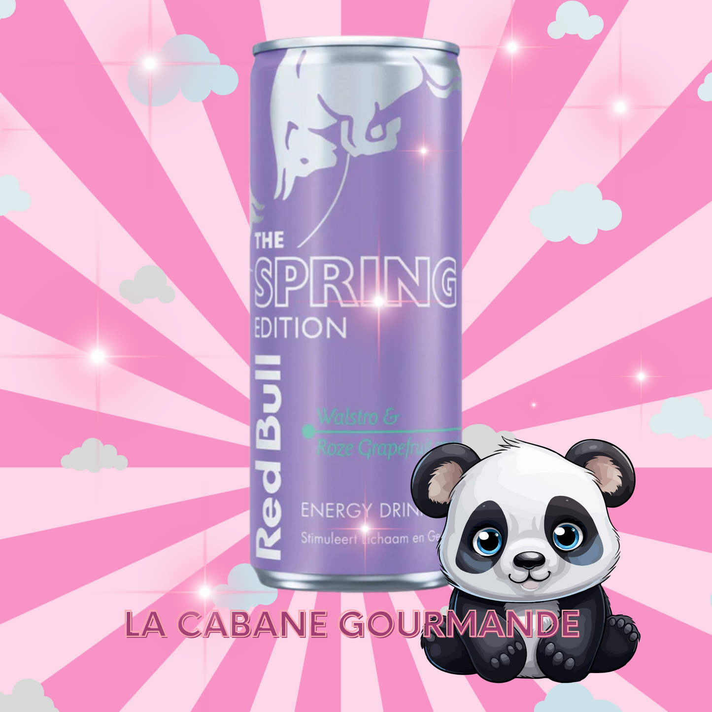 Redbull Spring édition Woodruff & Pink Grapefruit