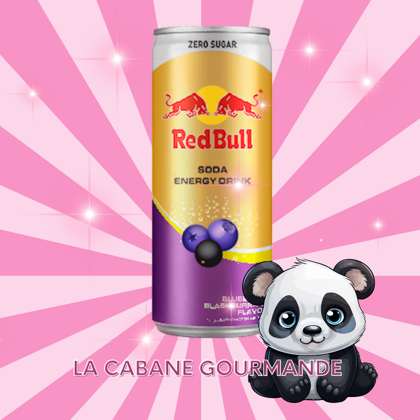 Red Bull Myrtille Cassis Thaïlandais