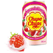 Chupa chups Soda Fraise à la crème