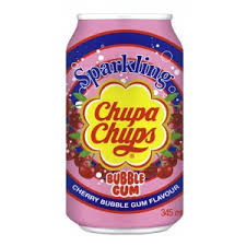 Chupa chups Gout Bubble Gum Cerise (33cl)