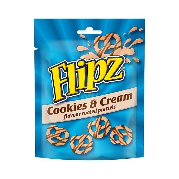 Flipz Cookies and Cream