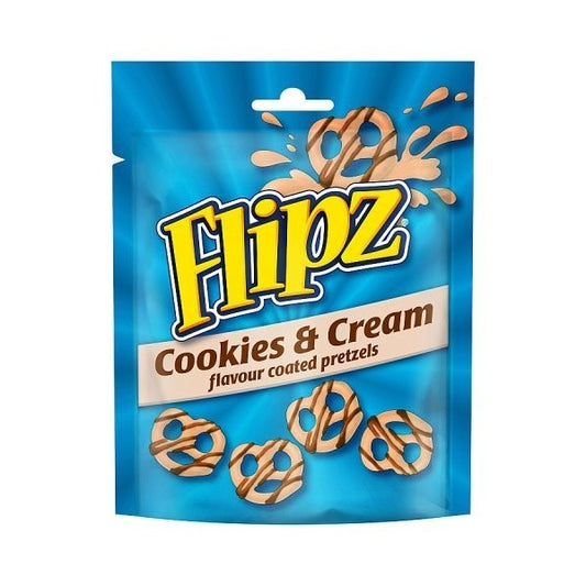 Flipz Cookies and Cream